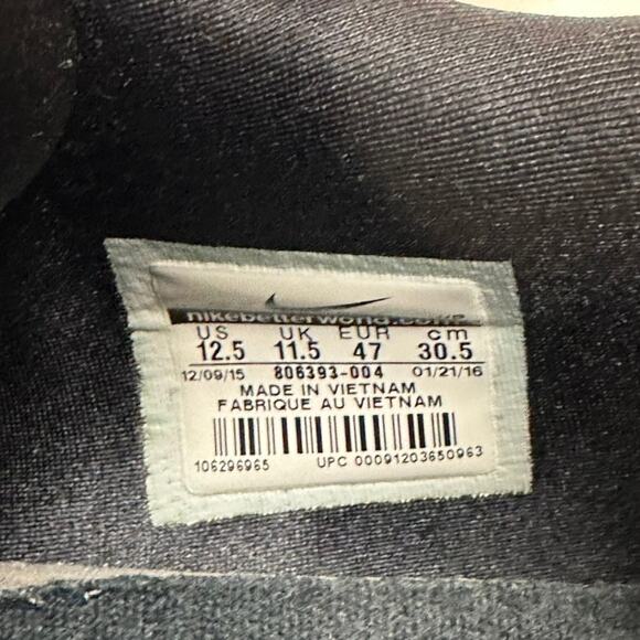 Nike KD 8 EXT Floral Finish Red Black Kevin Durant Basketball Sneaker Bred 12.5 - Picture 9 of 10